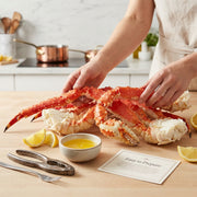 Steakhouse Reserve Grade: Jumbo Alaskan King Crab Clusters - Extra Large, Succulent & Sweet (Limited Catch)